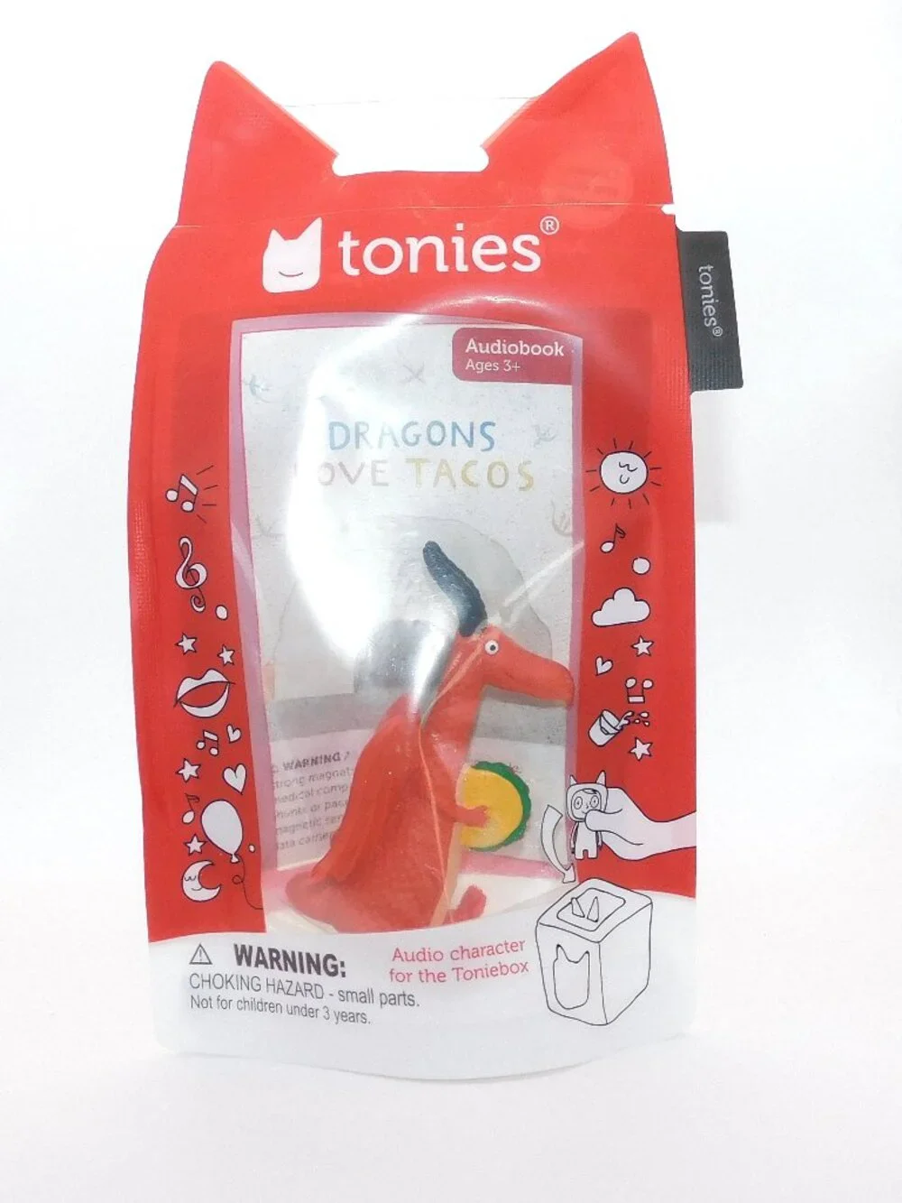 Tonies Dragons Love Tacos Figurine Audiobook Salsa NEW